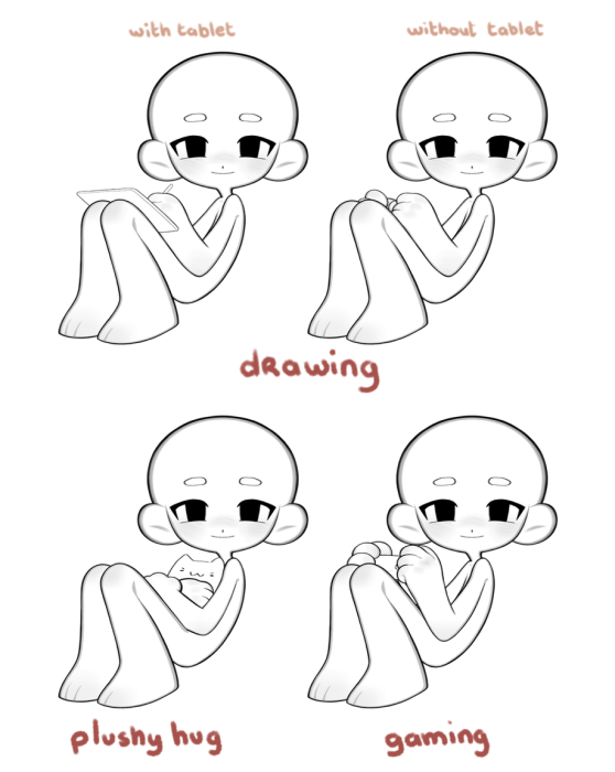 poses